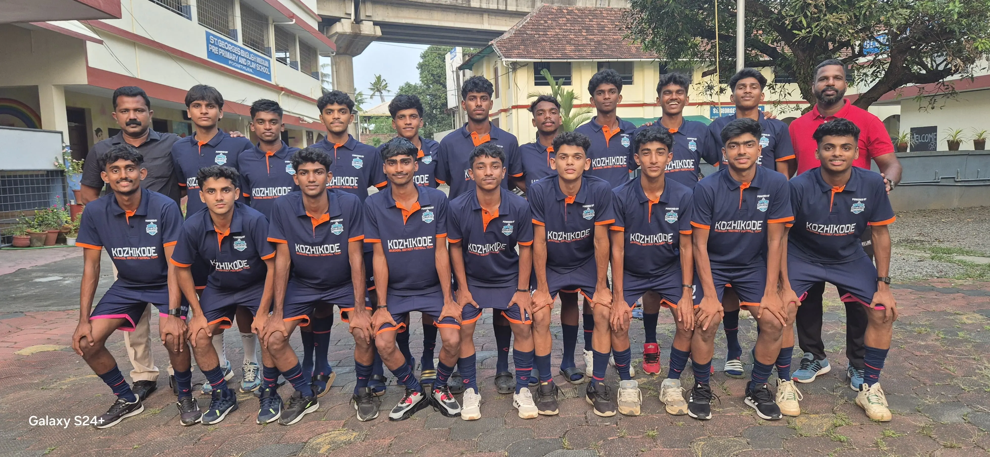 Calicut FC sponsors Calicut Sr Boys at the Kerala School Sports & Games