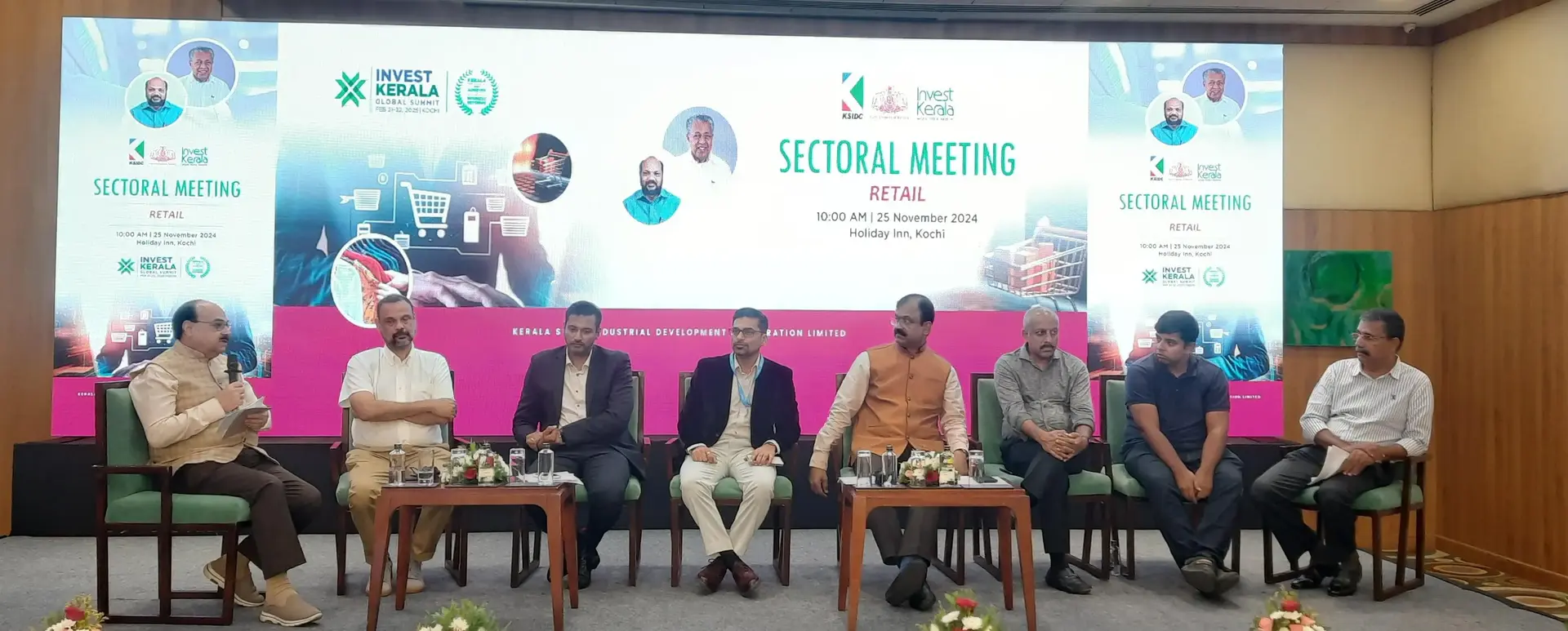 The panel discussion held as part of the Invest Kerala Global Summit