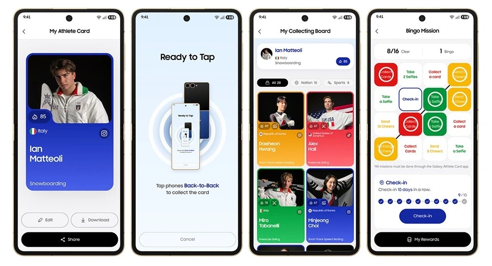 Samsung Galaxy Z Flip7 Olympic Edition smartphone